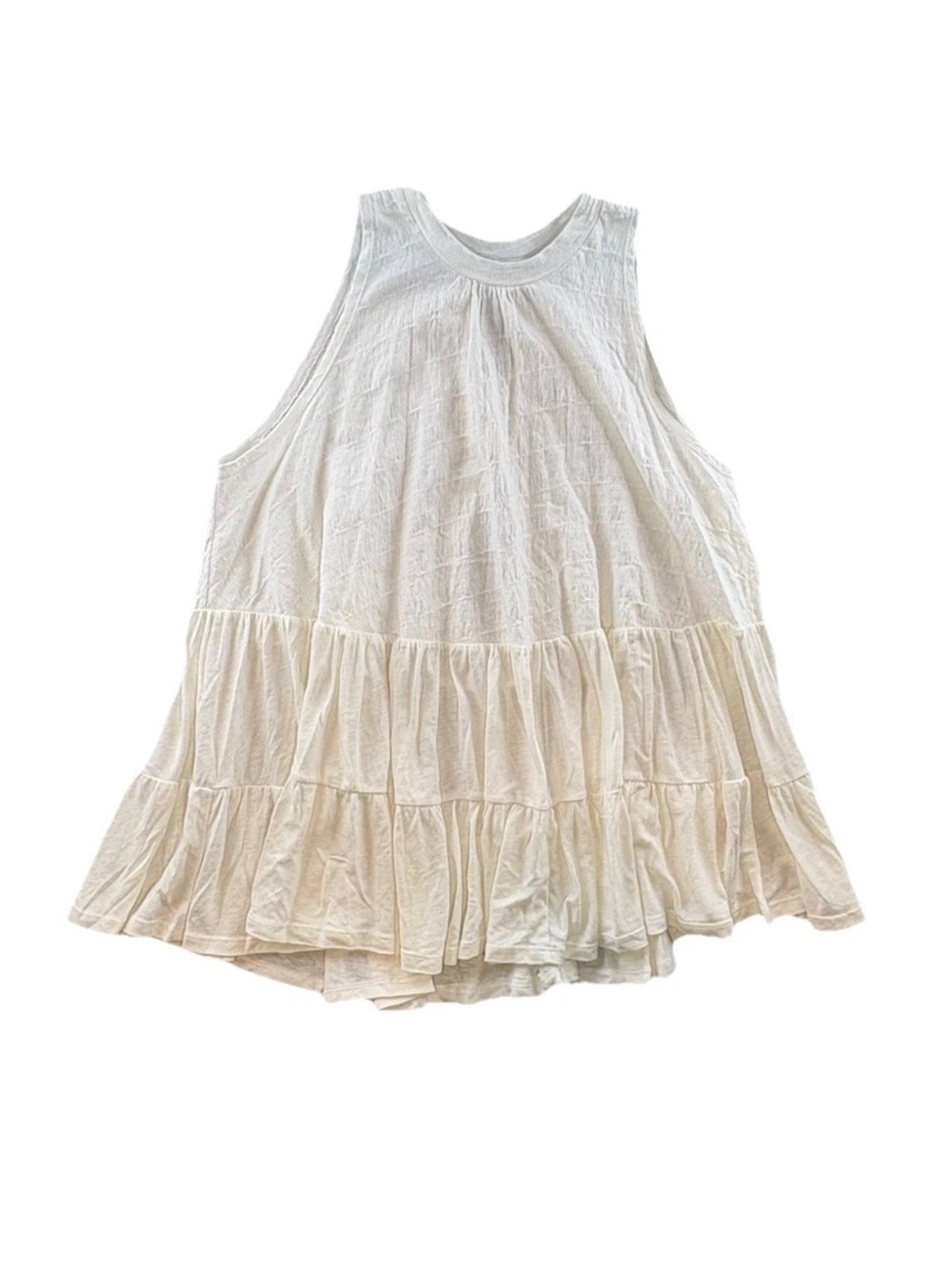 Free People "Right On Time" tunic tank Tie Back NWT Size XS
